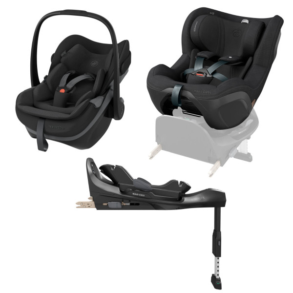 Maxi Cosi Slide Pro Bundle, Pearl - Pebble - FamilyFix