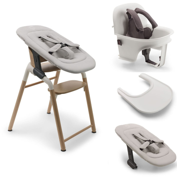 Bugaboo Giraffe High Chair Set 4 in 1 incl. Newborn Set, Baby Set & Tray