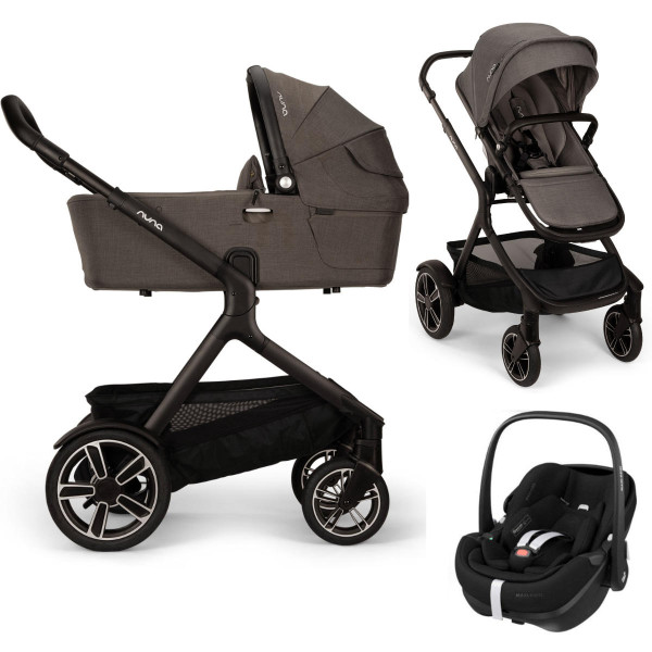 Nuna DEMI Next Kinderwagen Set 3 in 1 inkl. Maxi Cosi Pebble 360 Pro 2 I-Size