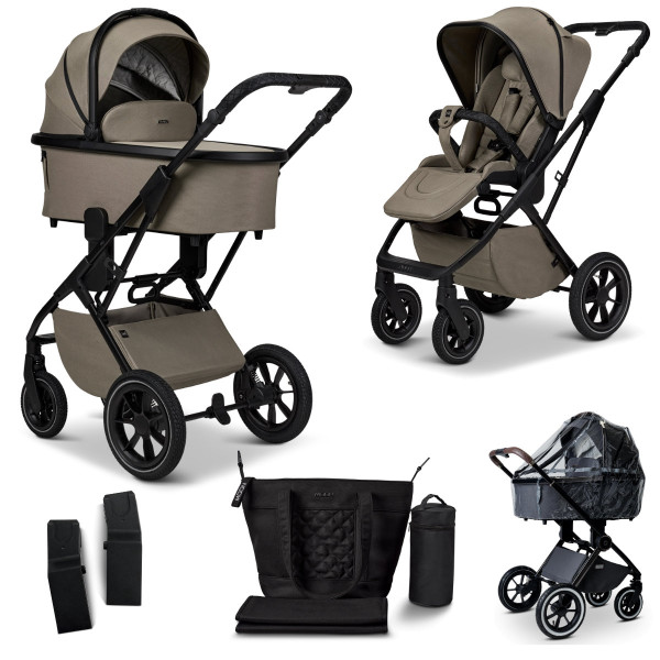 Moon PIU Stroller Set 5 in 1 including Accessories