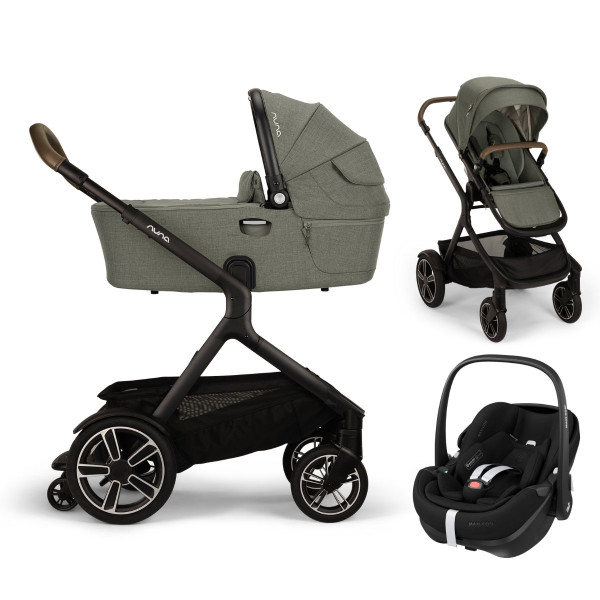 Nuna DEMI Next Pram Set 3-in-1 incl. Maxi Cosi Pebble 360 Pro 2 i-Size