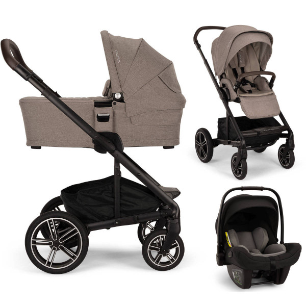 Nuna MIXX Next Stroller Set 3‑in‑1 incl. Nuna PIPA Next i‑Size Infant Car Seat