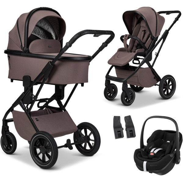Moon PIÙ 3-in-1 Stroller Set incl. Maxi Cosi Pebble 360 Pro 2 i-Size