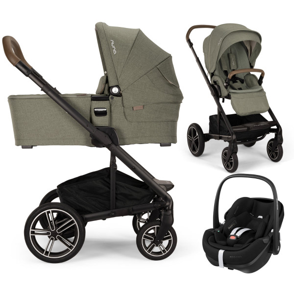 Nuna MIXX Next Pram Set 3 in 1 incl. Maxi Cosi Pebble 360 Pro 2 I-Size