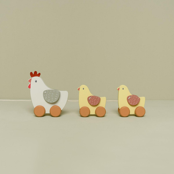Little Dutch wooden pull-along toy FSC