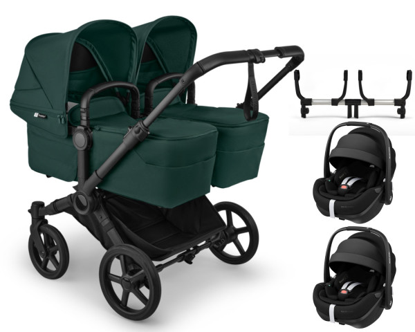 Bugaboo Donkey 6 Twin 3-in-1 incl. 2x Maxi Cosi Pebble 360 Pro2