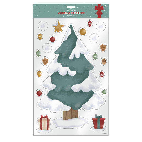 Little Dutch Christmas Window Stickers