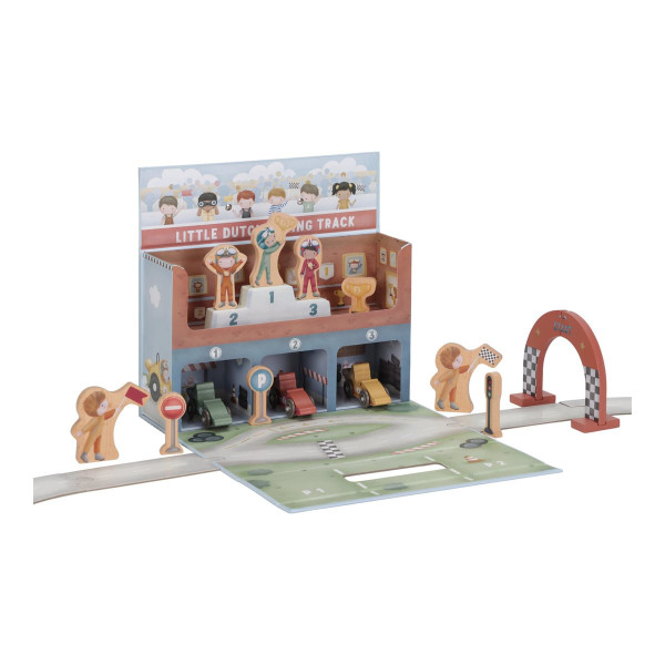 Little Dutch Rennbahn-Spielkoffer FSC