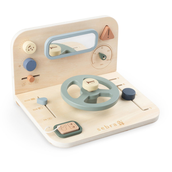 Sebra Wooden Activity Board – Car