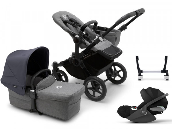 Bugaboo Donkey 5 Mono Stroller Set 3 in 1 incl. Cybex Cloud T i-Size car seat
