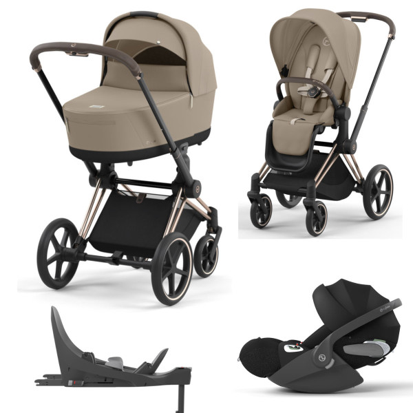 Cybex Priam Kinderwagen Set 4 in 1 inkl. Cybex Cloud T i Size Babyschale