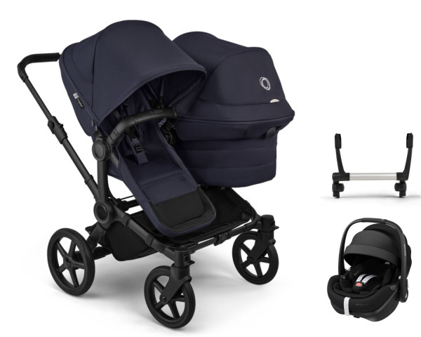 Bugaboo Donkey 6 Duo Kinderwagen Set 3 in 1 inkl. Maxi Cosi Pebble 360 Pro2 Babyschale