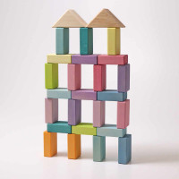 Grimms Pastel Duo Building Blocks Grimms Pastel Duo Building Blocks