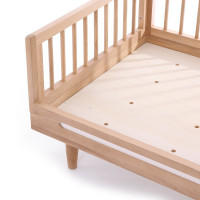 Preview: Nobodinoz PURE Evolutive kids bed 70x140cm Preview: Nobodinoz PURE Evolutive kids bed 70x140cm