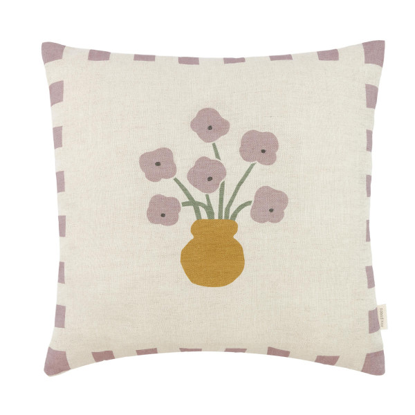 Nobodinoz Square Cushion – French Linen Vibes