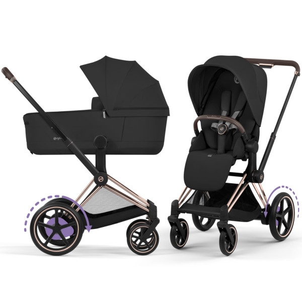 Cybex E-Priam 5 Comfort Kombikinderwagen
