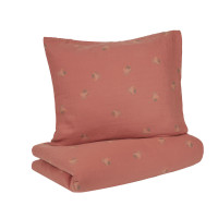 Nobodinoz Wabi Sabi Bettwäscheset mit Druck 100x140 cm Nobodinoz Wabi Sabi Bettwäscheset mit Druck 100x140 cm