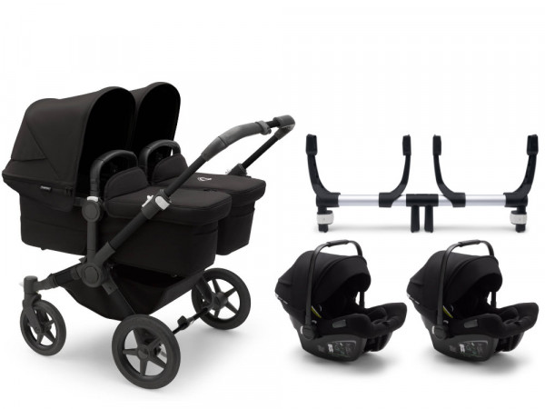 Bugaboo Donkey 5 Twin Stroller Set 3 in 1 incl. Bugaboo Turtle Air
