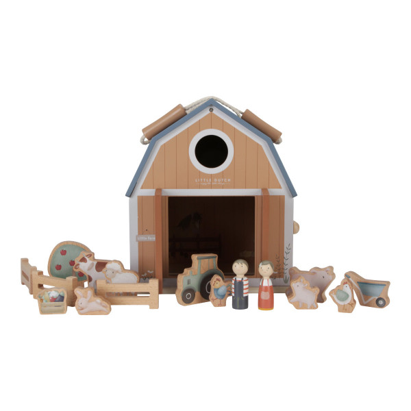 Little Dutch Dollhouse with Accessories, Little Farm