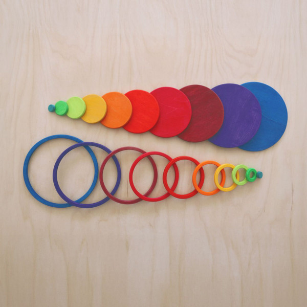 Grimm's Concentric Circles and Rings – 20 Pieces