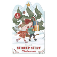 Little Dutch Sticker Buch Weihnachten