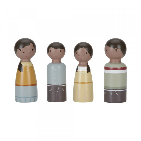Little Dutch Dollhouse Expansion Set Family Evi FSC
