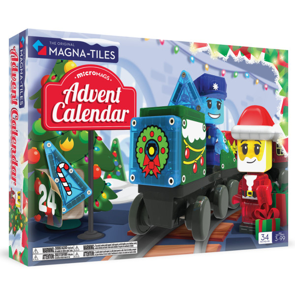Magna-Tiles Advent Calendar – 34-Piece