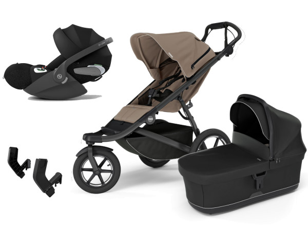 Thule Urban Glide 3 Stroller Set 3-in-1 incl. Cybex Cloud T i-Size Infant Car Seat