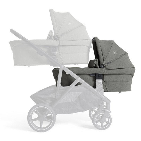 Joie Signature Versiti Ramble XL Carry Cot – Second Cot for Siblings or Twins