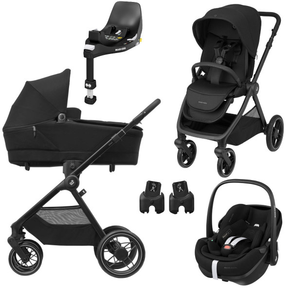 Maxi-Cosi Oxford+ Stroller Set 3-in-1 incl. Pebble 360 Pro2 + Free FamilyFix 360 Base