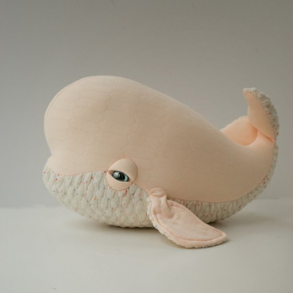 BigStuffed cuddly toy Beluga