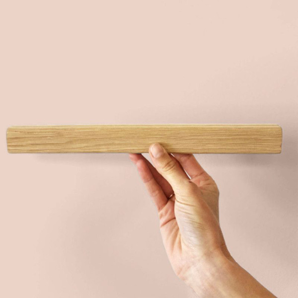 Ferflex Magnetisches Wandregal aus Holz 30 cm