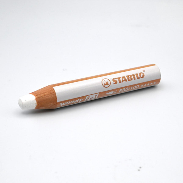 Ferflex Stabilo woody 3 in 1 Stift Weiß