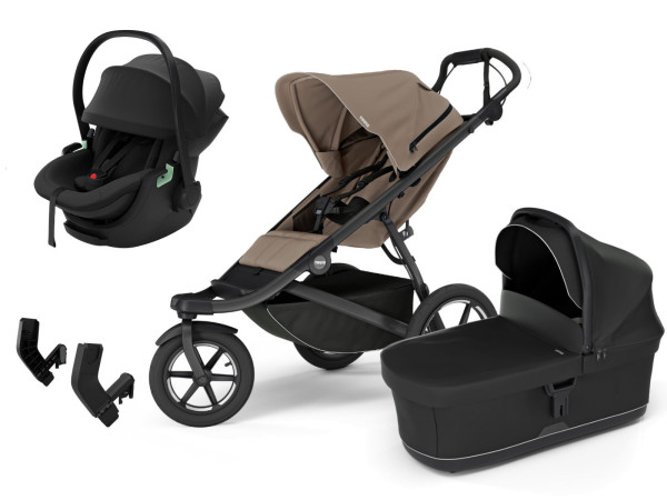 Thule Urban Glide 3 Stroller Set 3-in-1 incl. Maple i-Size Infant Car Seat