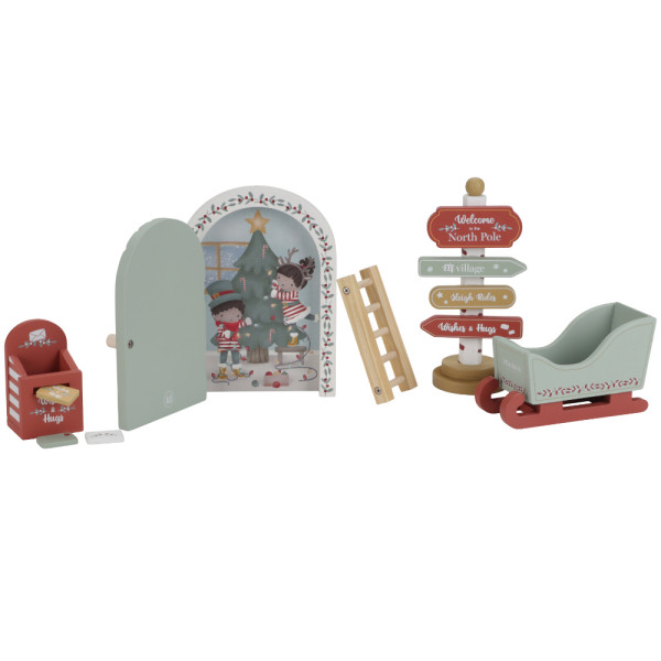 Little Dutch Christmas Door Set