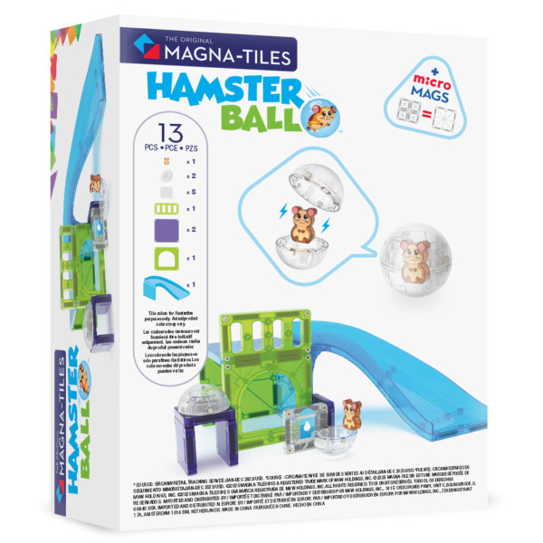 Magna-Tiles Hamster Wheel – 13-Piece