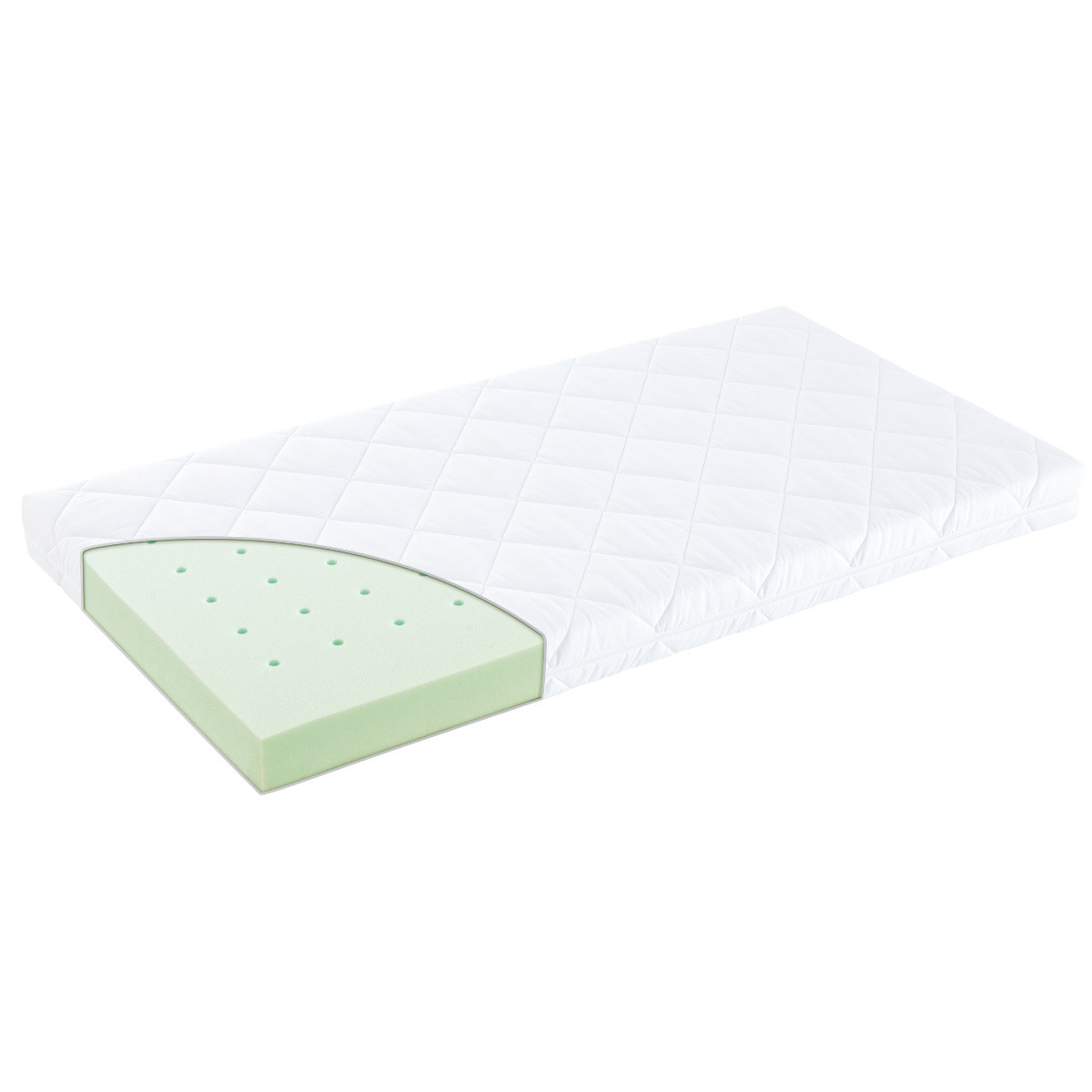 Träumeland Basic Baby- und Kindermatratze Regenbogen, 60x120/ 70x140cm 60 x 120 cm Image