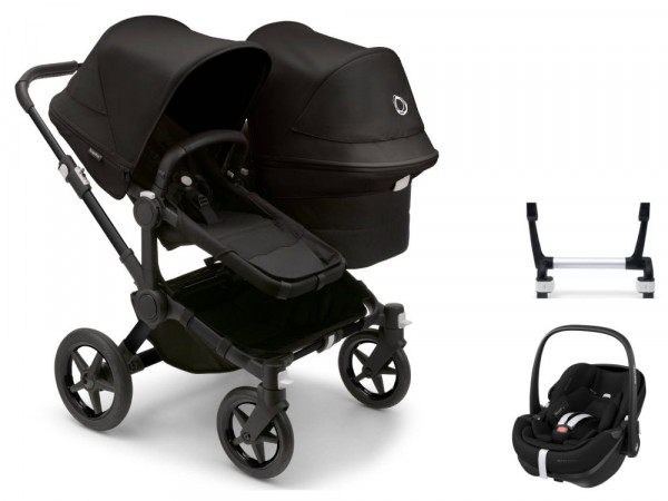 Bugaboo Donkey 5 Duo pushchair set 3 in 1 incl. Maxi Cosi Pebble 360 Pro2 i-Size Infant Car Seat