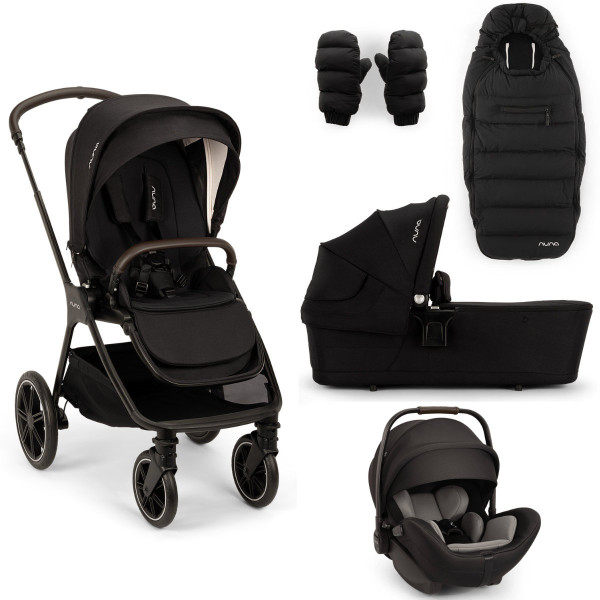 Nuna TRIV lx All‑in‑One Set with Nuna ARRA Flex i‑Size Infant Car Seat