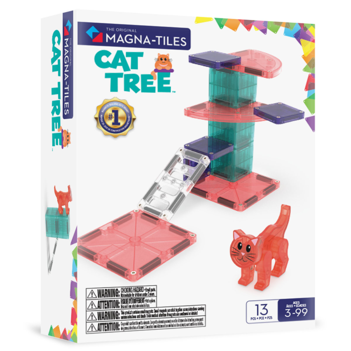 Magna-Tiles Cat Tree - 13-Teile