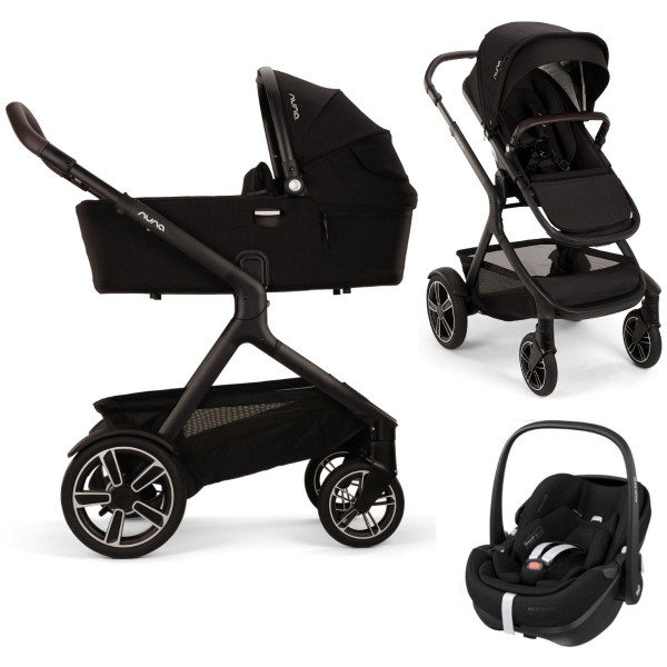 Nuna DEMI Next Kinderwagen Set 3 in 1 inkl. Maxi Cosi Pebble 360 Pro 2 I-Size